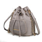MKF Collection Azalea Vegan Leather Women Bucket Bag by Mia K