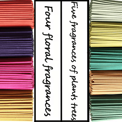 [Bamboo Incense Sticks] 24/73/170 Bamboo Incense Sticks for Home Use | Various Flavors to Choose From