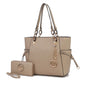 MKF Collection Yale Tote Women's Bag with Wallet Handbag Purse by Mia K