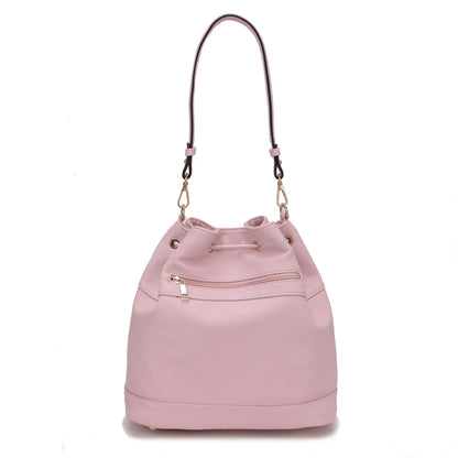 MKF Collection Ryder Vegan Leather Women Shoulder Bag With Wallet by Mia k