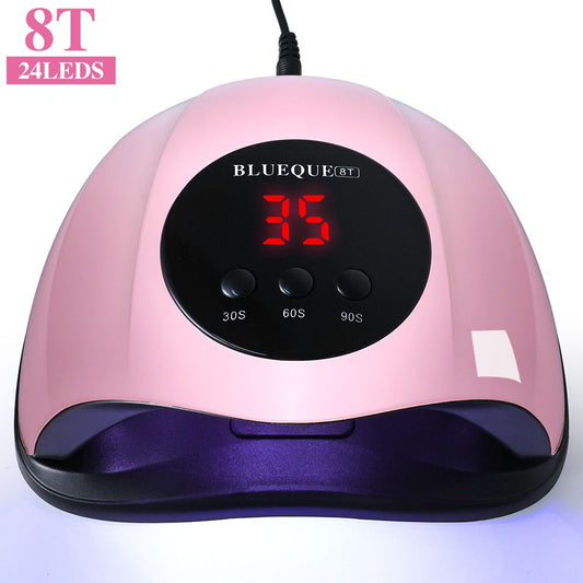 UV Light for Nails, 24LED UV LED Nail Lamp for Gel Polish,Fast Nail Dryer with Automatic Sensor, 3 Timer Setting,Small and Portable, LED Nail Light for Fingernail andToenail gel deunias