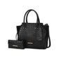 MKF Collection Viridiana Luxe Croc-Embossed Tote Bag Elegant and Versatile Handbag by Mia K