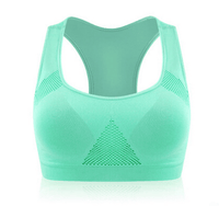 Women Running Sports Bra , Gym Fitness Women Seamless Padded Vest Tanks