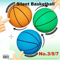 Silent Basketball, Indoor Training Ball Uncoated High Density Foam Ball