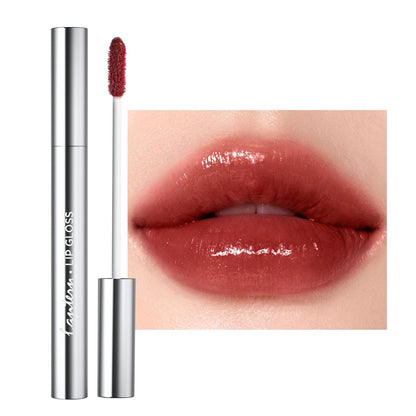 Long-Lasting Hydrating Lip Gloss, Moisturizing Non-Sticky Lip Tint with Hyaluronic Acid for Plumping Finish