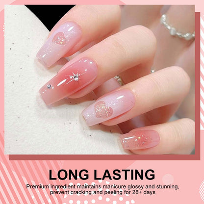 Limegirl Gradient Painting Gel, 9 Bright Colors Ombre GelNail Polish for Pigment Pat Nails Nails French ManicureSoak Off UV Set