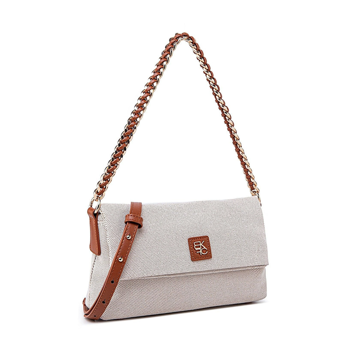 MKF Collection Fiora Faux Leather Shoulder Crossbody Bag by Mia K