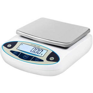 VEVOR Analytical Balance, 5000g x 0.01g Accuracy Lab Scale, High Precision Electronic Analytical Balance, 13 Units Conversion, Counting Function, LCD Display, for Lab University Jewelry