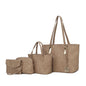 MKF Collection Arya Signature Women Tote Bag, Mini Tote Bag, Pouch and Wristlet Wallet by Mia K