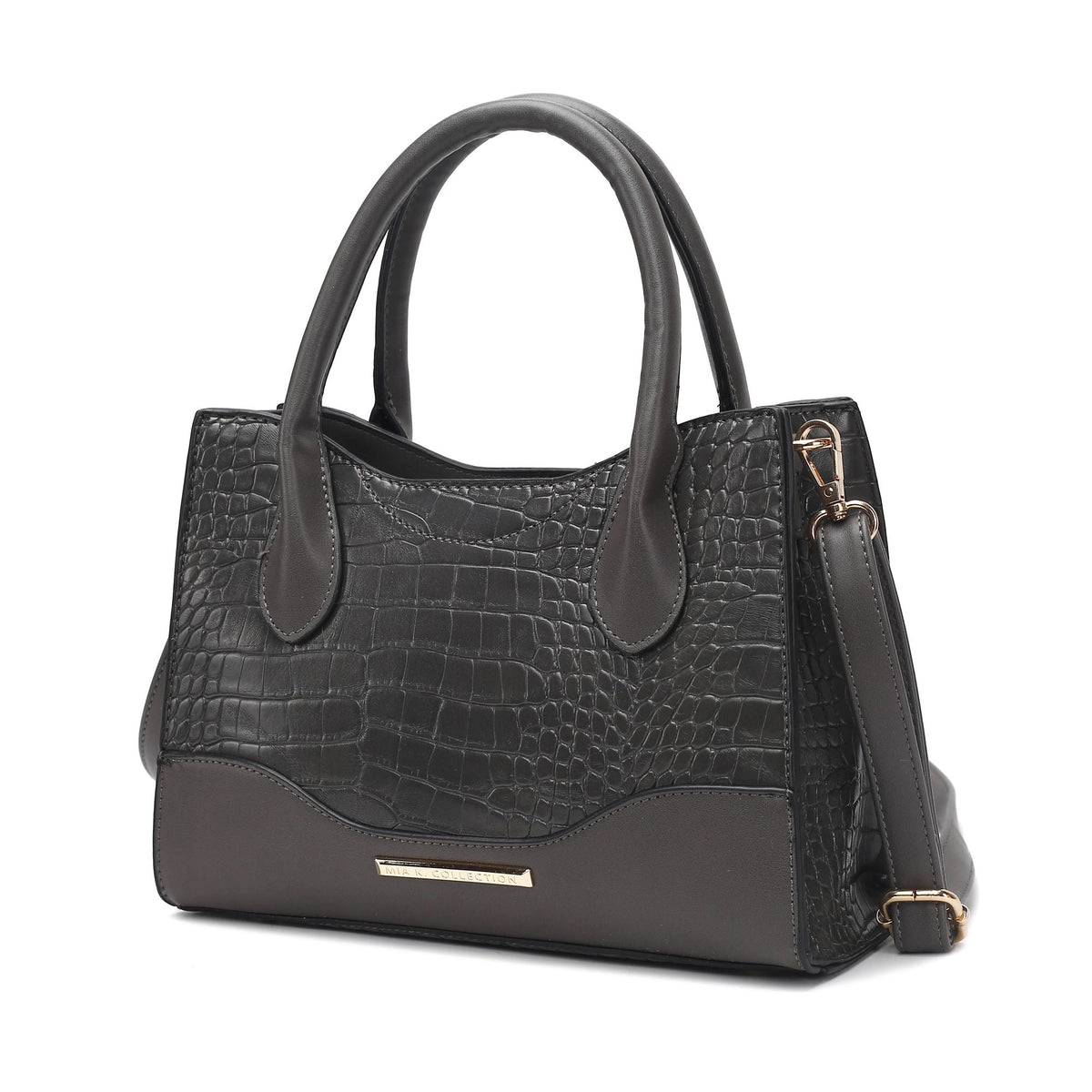 MKF Collection Gili Crocodile Embossed Vegan Leather Women Tote Bag by Mia K