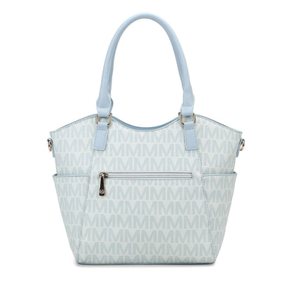 MKF Collection Devorah Signature Printed Vegan Leather Women's Tote Bag by Mia K