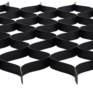 VEVOR Gravel Grid, 2 Inch Depth, 26.87 x 3.94 FT / 8200 x 1200 mm, 1880 LBS Per Sq ft Grass Ground Retainer, Permeable Geo Grids Driveway Stabilization, for Garden, Patio, Walkway, RV Parking Slopes