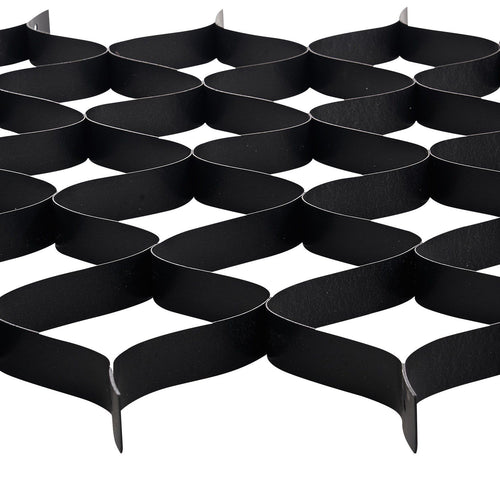 VEVOR Gravel Grid, 2 Inch Depth, 26.87 x 3.94 FT / 8200 x 1200 mm, 1880 LBS Per Sq ft Grass Ground Retainer, Permeable Geo Grids Driveway Stabilization, for Garden, Patio, Walkway, RV Parking Slopes