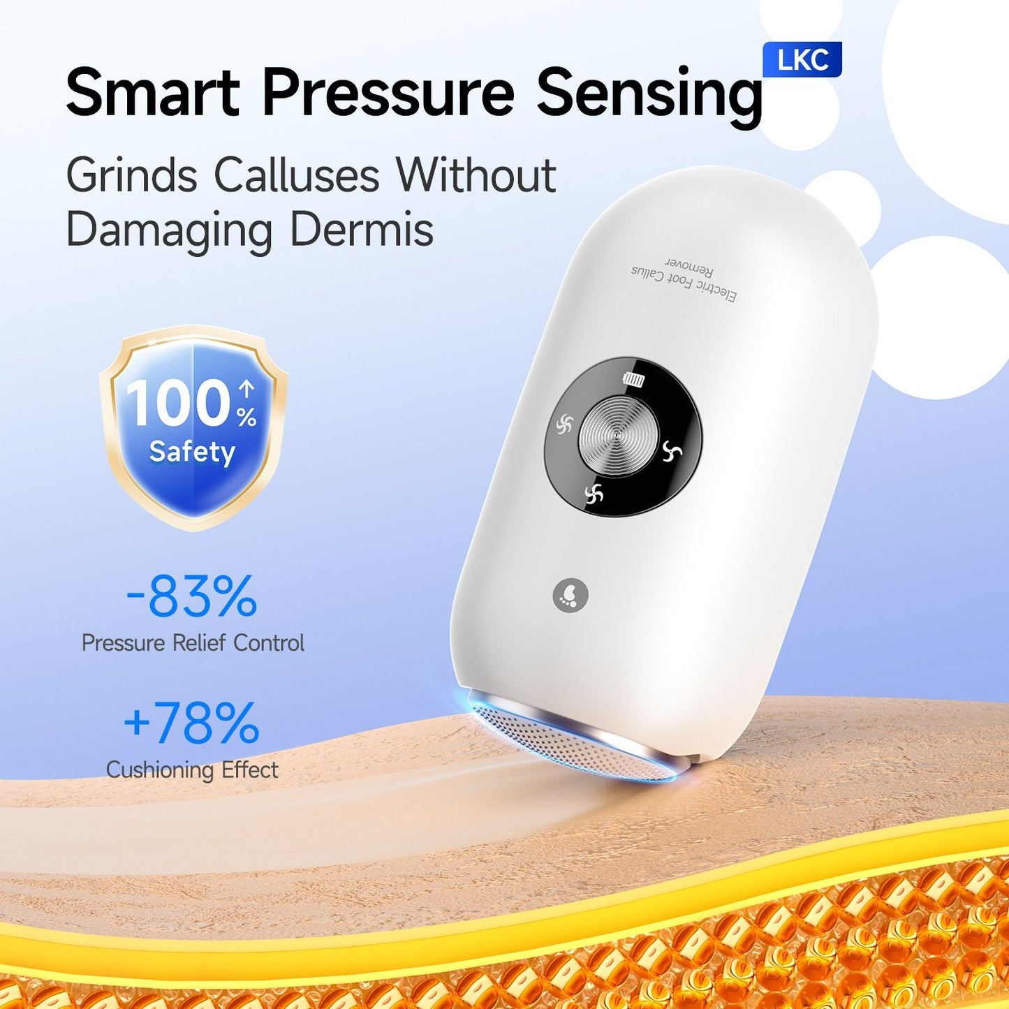 Cross-border popular electric foot callus remover, automatic and efficient foot file for removing dead skin, Amazon best-selling foot care tool