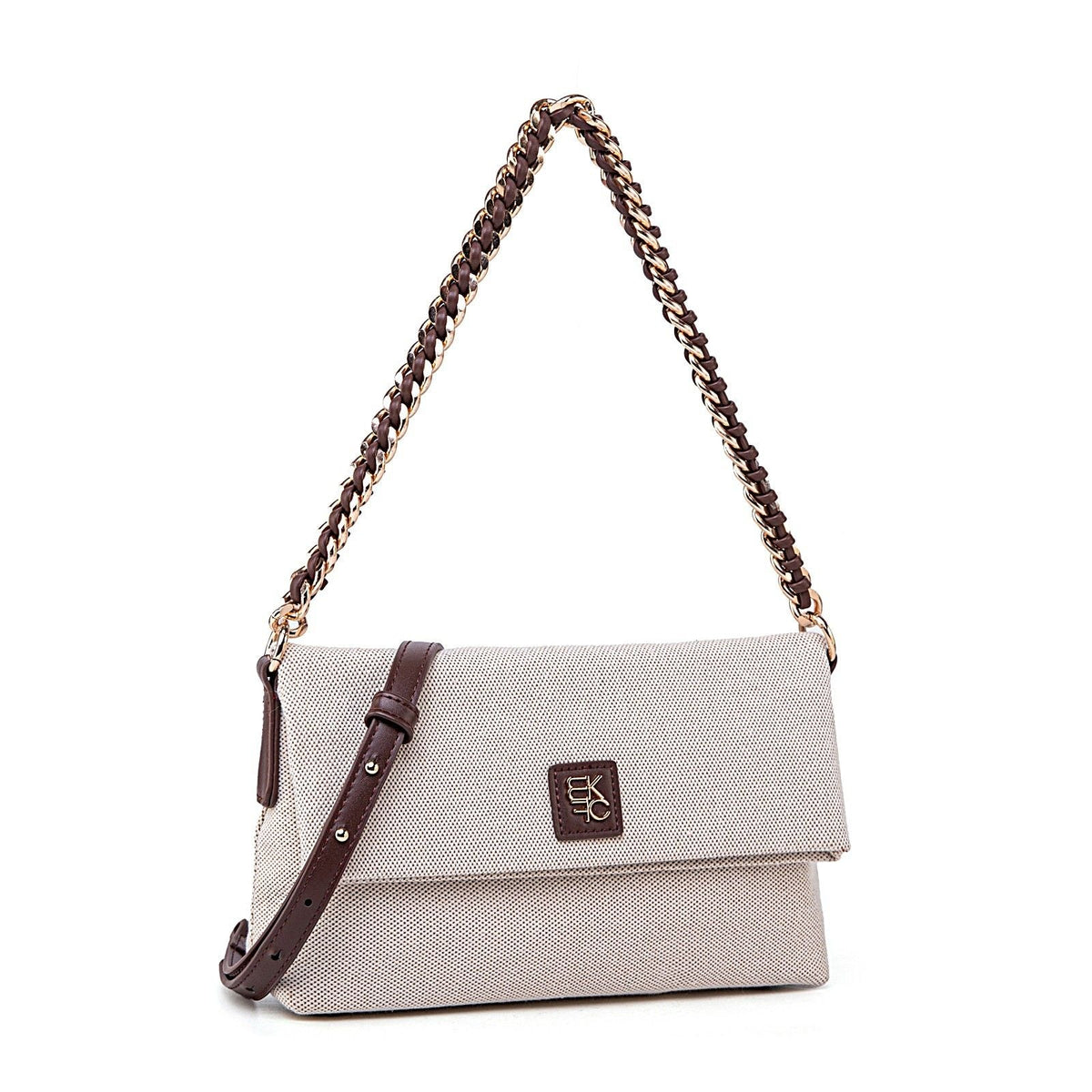 MKF Collection Fiora Faux Leather Shoulder Crossbody Bag by Mia K