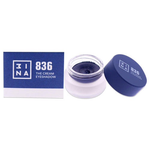 The Cream Eyeshadow - 836 Dark Blue by 3INA for Women - 0.10 oz Eye Shadow