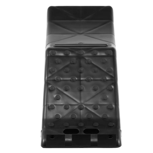 Vehicle Ramp, Single Unit Auto Service Ramp, 20000 lbs/9 ton Load Limit, 5.5" Elevation Auto Ramp, Robust Tire Ramp for Routine Car Care and Vehicle Upkeep