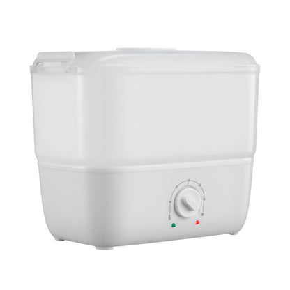 Hot Towel Warmer, 1.1 gal Small Towel Steamer with Clip & Indicator, Holds 12-15 Towels, Portable Facial Warmer Quickly Heats Up in 5 Minutes, for Spa, Barber, Manicures, Massage, Salon, White