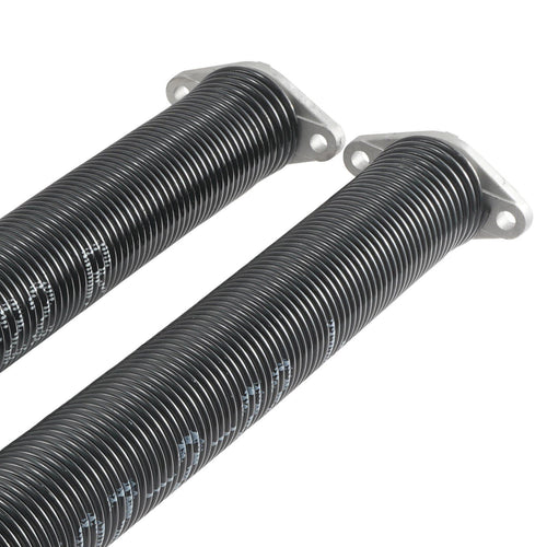 VEVOR Garage Door Torsion Springs, Pair of 0.207 x 2 x 22inch, 16000 Cycles, Garage Door Springs with Non-Slip Winding Bars, Gloves and Mounting Wrench, Electrophoresis Coated for Replacement