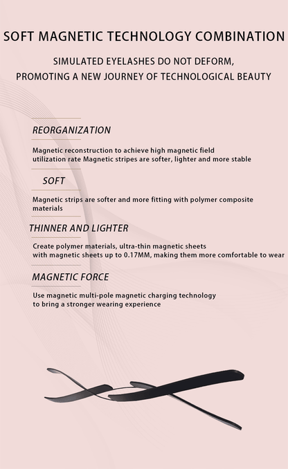 No Glue Soft Magnetic Clip On Eyelashes, Gentle Anime Doll Round Eye Reusable Lashes Cute Bright Baby Eye Makeup