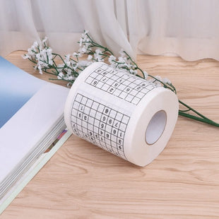 Durable Sudoku Su Printed Tissue Paper Toilet Roll Paper Good Puzzle Game - 7DAY'S