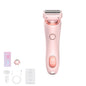 Dusk Collection Razor, Razors for Teens Girls Beginners, Smooth Shave Pro, Electrics Razors for Woman, Electric Shavers for Women, 2 in 1 Wet & Dry Electric Waterproof Razor, Removable Head (Blue) - 7DAY'S