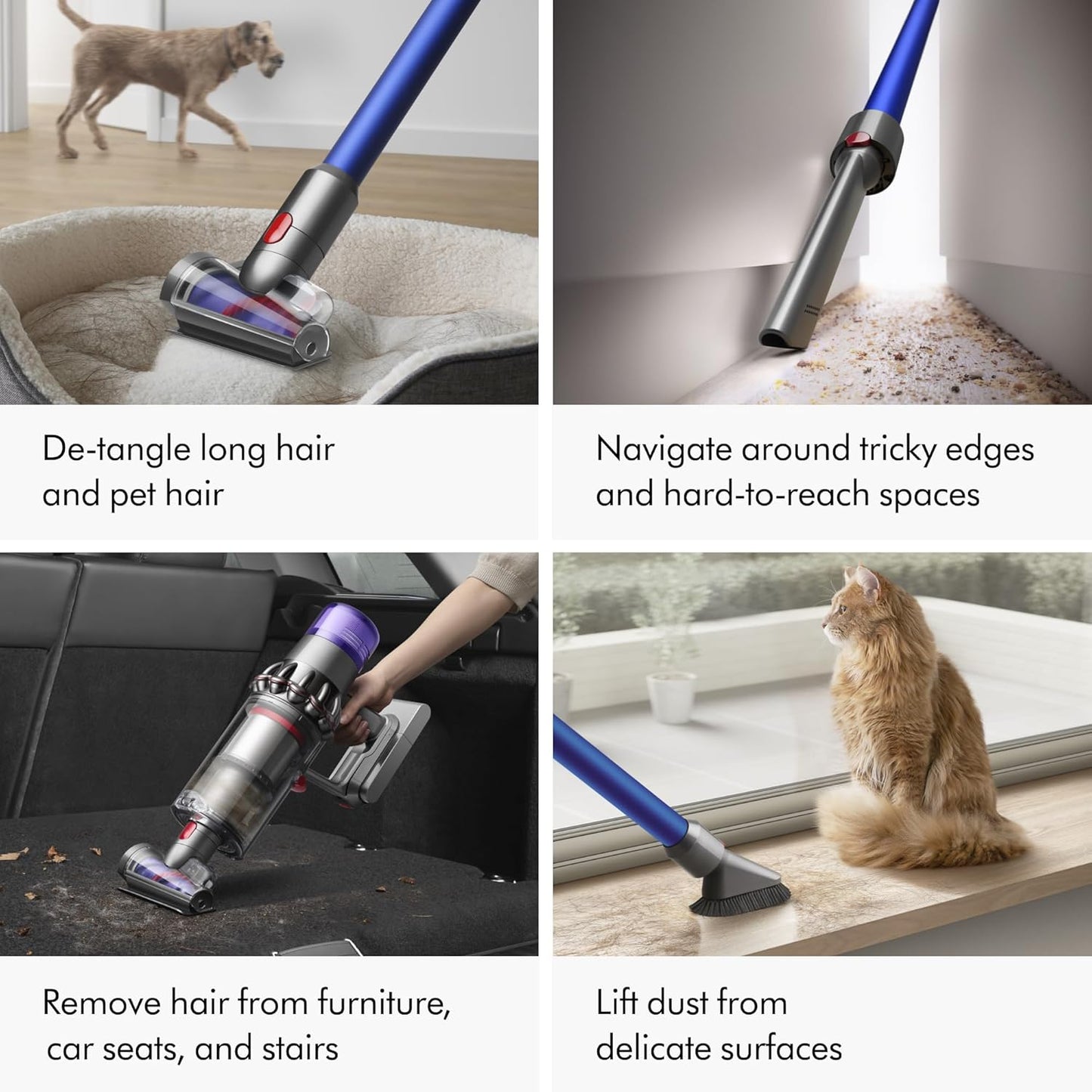 Dyson V11 Origin Cordless Vacuum, Nickel/Blue - 7DAY'S