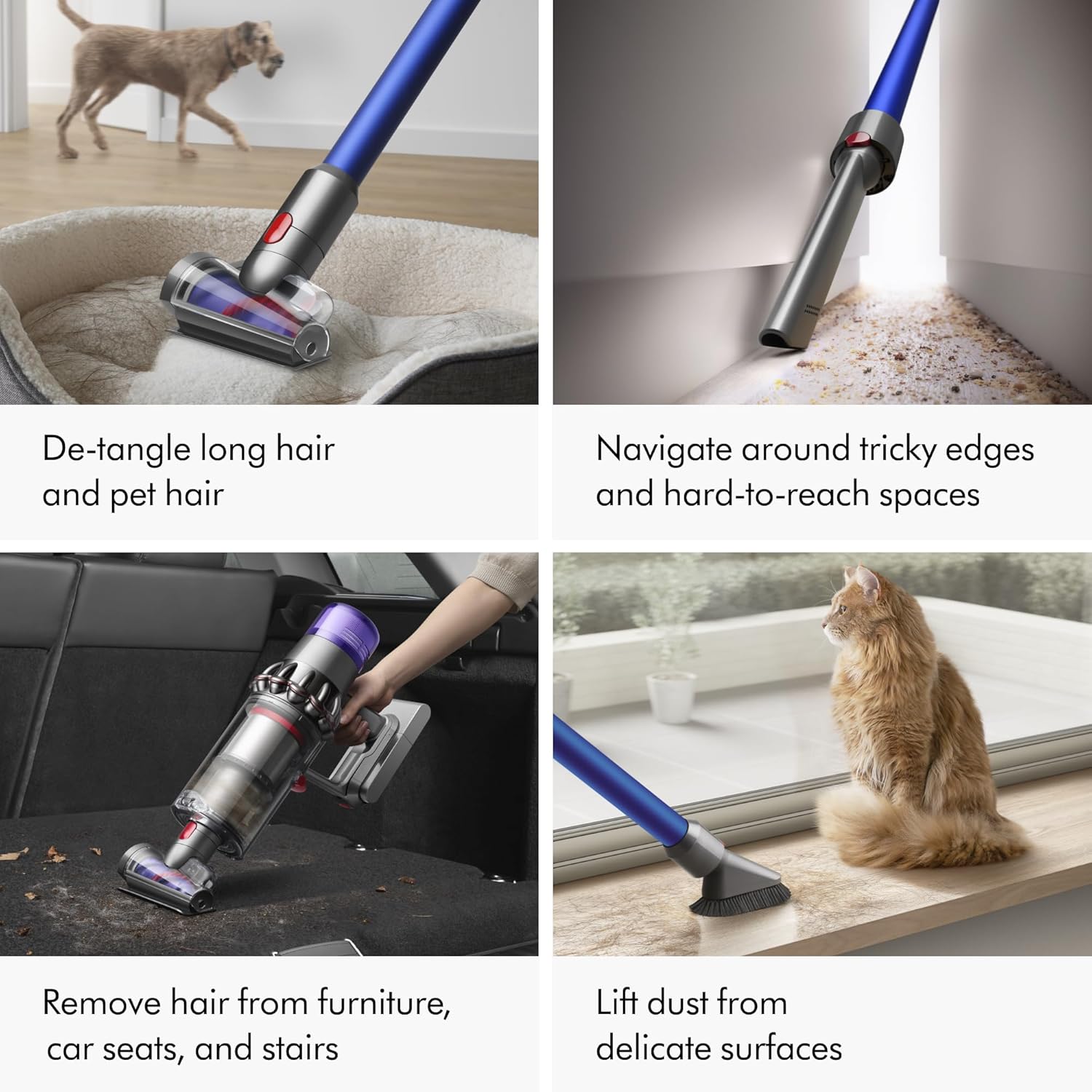 Dyson V11 Origin Cordless Vacuum, Nickel/Blue - 7DAY'S