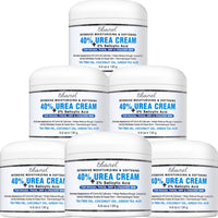 Ebanel Urea Cream 40% plus Salicylic Acid 2%, Foot Cream for Dry Cracked Heels Feet Knees Elbows Hands, Foot Dead Skin Cuticle Callus Remover Toenail Softener, Keratolytic Skin Barrier Repair - 7DAY'S