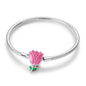 Silver Plated Stars Heart Shape Butterflies Clover Clasp Bracelet for Women Fit Original Charms Beads DIY Making Gift