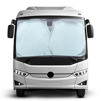 EcoNour Patented Design for Car Windshield Sun Shade | Blocks 99% Heat and Keep Interior Cool | Fits Cars, SUV, Truck | Automotive Sun Screen,Visor and Summer Vehicle Accessories | Medium (64x32) - 7DAY'S