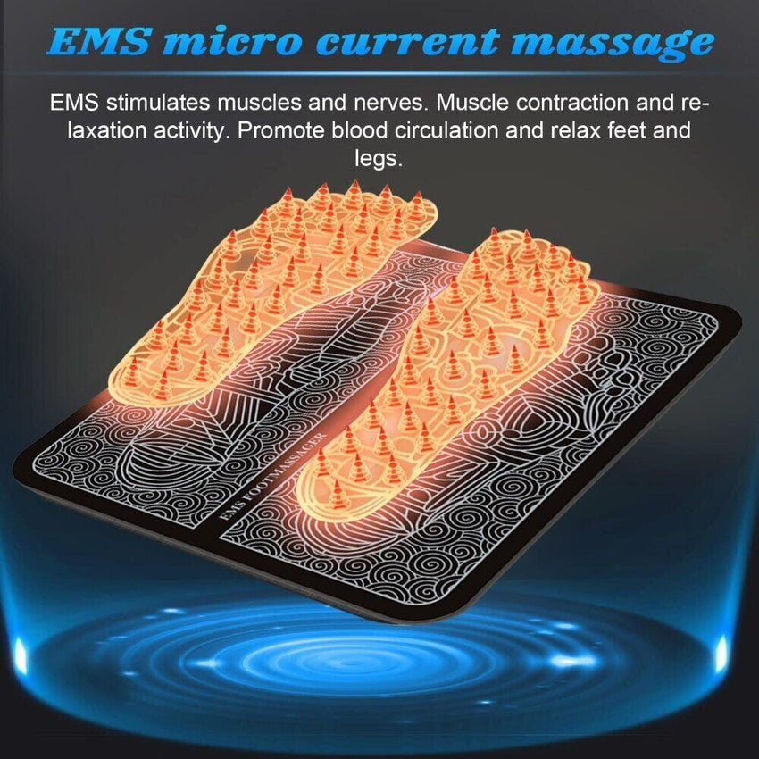 Electric USB Foot Massager Leg Reshaping Deep Kneading Muscle Pain Relax Machine Foot Massage Tool Leg Circulation Relaxation Massager Gift For Men And Women - 7DAY'S