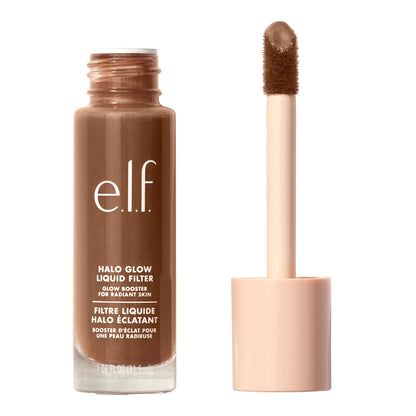 e.l.f. Halo Glow Liquid Filter, Complexion Booster For A Glowing, Soft - Focus Look, Infused With Hyaluronic Acid, Vegan & Cruelty - Free, 3 Light/Medium - 7DAY'S