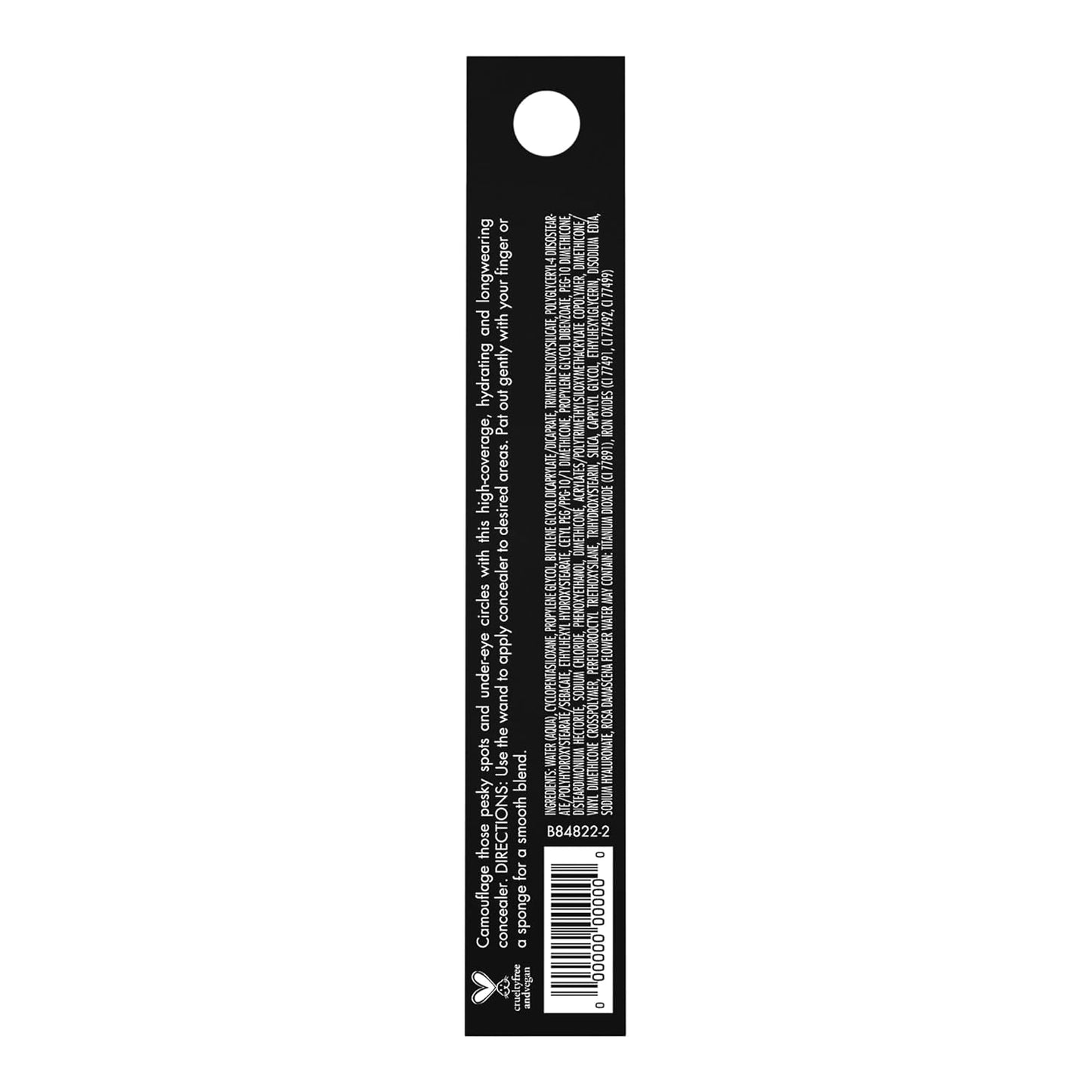 e.l.f. Hydrating Camo Concealer, Covers Blemishes & Under - Eye Circles, Full - Coverage & Delivers A Satin Finish, Vegan & Cruelty - Free, Light Sand - 7DAY'S
