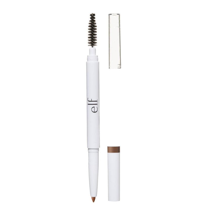 e.l.f. Instant Lift Brow Pencil, Dual - Sided, Precise, Fine Tip, Shapes, Defines, Fills Brows, Contours, Combs, Tames, Neutral Brown, 0.006 Oz - 7DAY'S