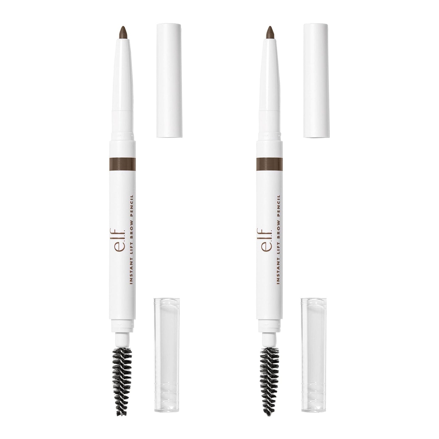 e.l.f. Instant Lift Brow Pencil, Dual - Sided, Precise, Fine Tip, Shapes, Defines, Fills Brows, Contours, Combs, Tames, Neutral Brown, 0.006 Oz - 7DAY'S