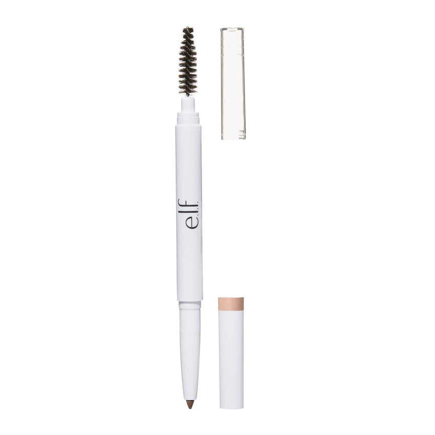 e.l.f. Instant Lift Brow Pencil, Dual - Sided, Precise, Fine Tip, Shapes, Defines, Fills Brows, Contours, Combs, Tames, Neutral Brown, 0.006 Oz - 7DAY'S