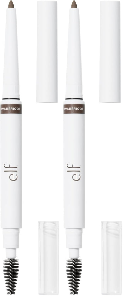 e.l.f. Instant Lift Waterproof Brow Pencil, Long - Lasting Eyebrow Pencil For Grooming & Shaping Brows, Vegan & Cruelty - free, Neutral Brown - 7DAY'S