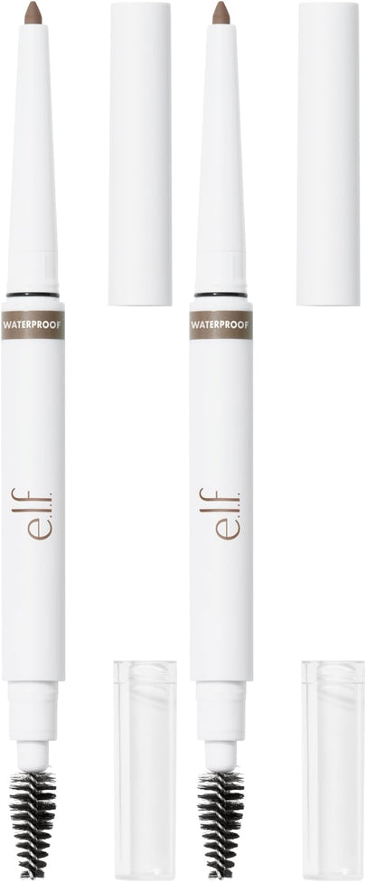 e.l.f. Instant Lift Waterproof Brow Pencil, Long - Lasting Eyebrow Pencil For Grooming & Shaping Brows, Vegan & Cruelty - free, Neutral Brown - 7DAY'S