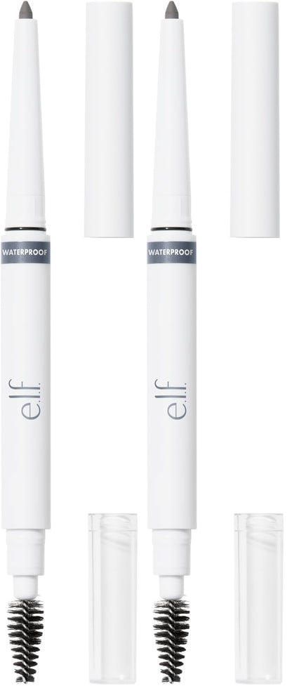 e.l.f. Instant Lift Waterproof Brow Pencil, Long - Lasting Eyebrow Pencil For Grooming & Shaping Brows, Vegan & Cruelty - free, Neutral Brown - 7DAY'S