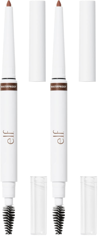 e.l.f. Instant Lift Waterproof Brow Pencil, Long - Lasting Eyebrow Pencil For Grooming & Shaping Brows, Vegan & Cruelty - free, Neutral Brown - 7DAY'S