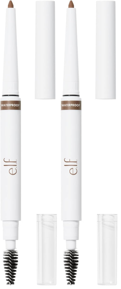 e.l.f. Instant Lift Waterproof Brow Pencil, Long - Lasting Eyebrow Pencil For Grooming & Shaping Brows, Vegan & Cruelty - free, Neutral Brown - 7DAY'S