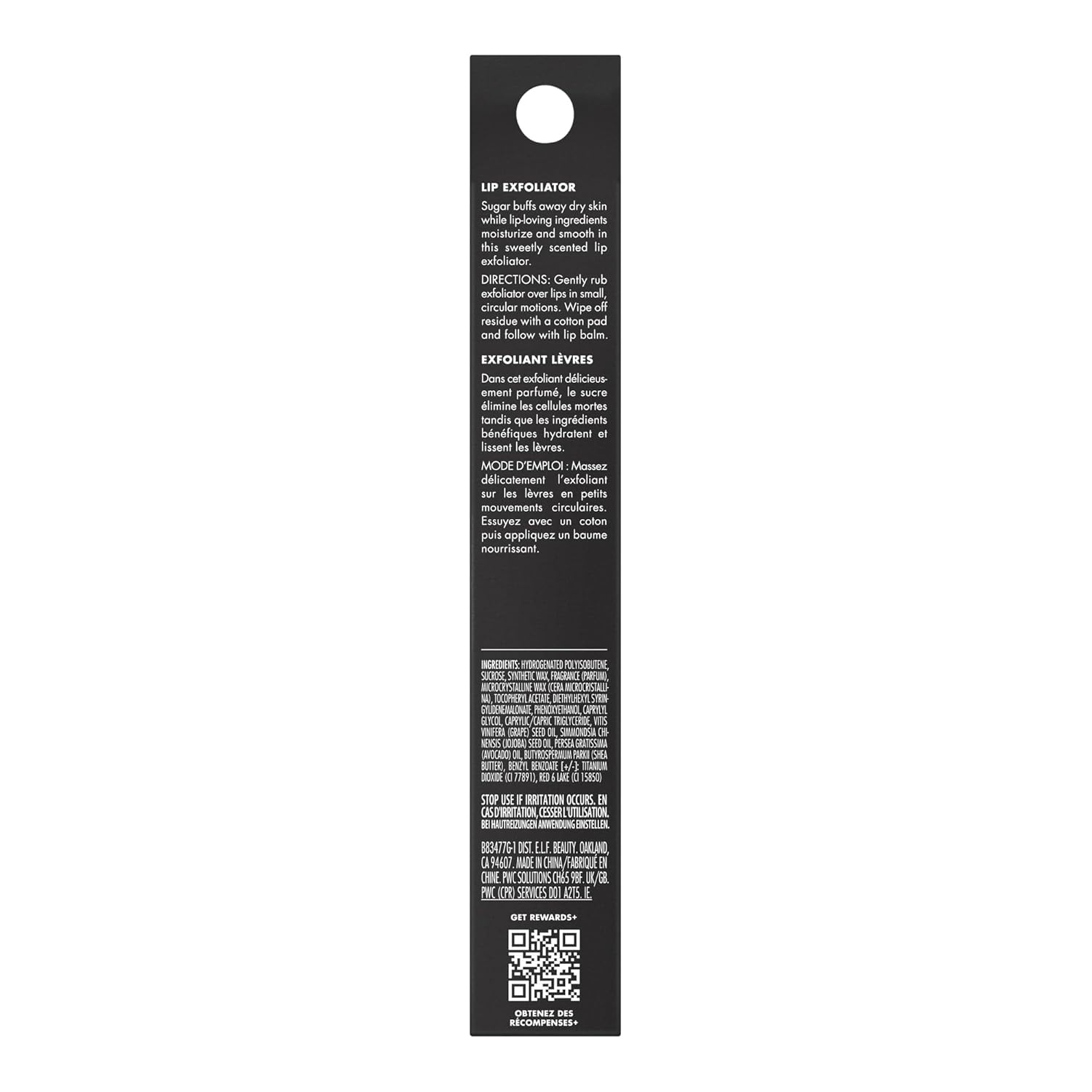 e.l.f. Lip Exfoliator, Moisturizing Scented Lip Scrub For Exfoliating & Smoothing Lips, Infused With Jojoba Oil, Vegan & Cruelty - free, Strawberry - 7DAY'S