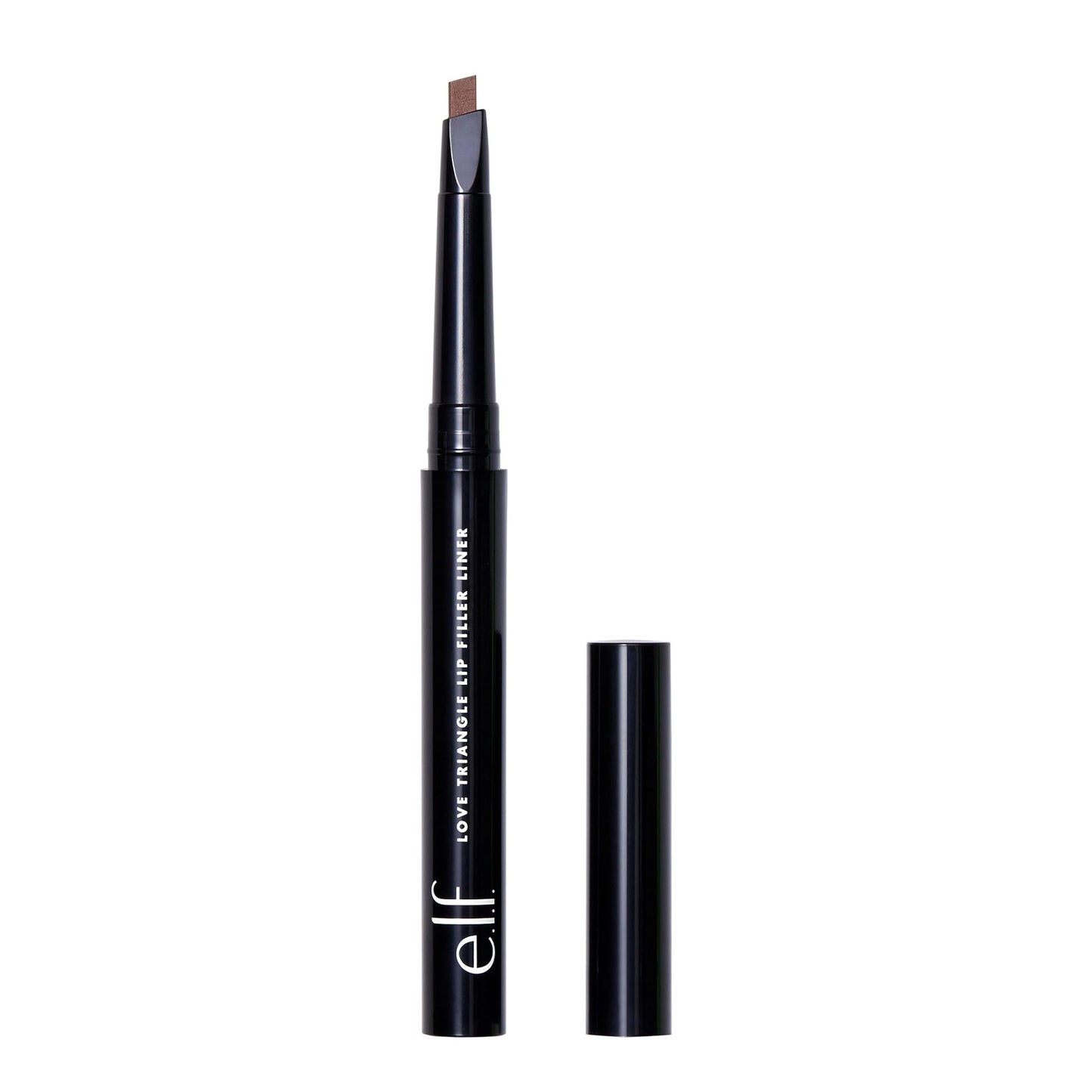 e.l.f. Love Triangle Lip Filler Liner, 2 - in - 1 Lipliner Pencil For Sculpting & Filling, Long - Lasting Intense Color, Vegan & Cruelty - Free, Mauve - 7DAY'S