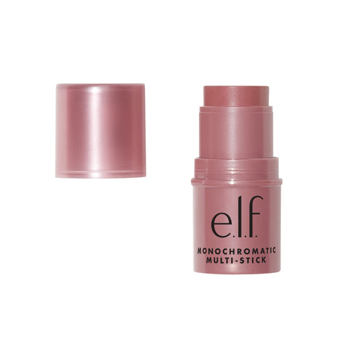 e.l.f. Monochromatic Multi Stick, Luxuriously Creamy & Blendable Color, For Eyes, Lips & Cheeks, Dazzling Peony, 0.17 Oz - 7DAY'S