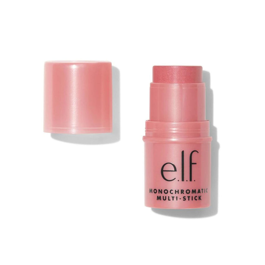 e.l.f. Monochromatic Multi Stick, Luxuriously Creamy & Blendable Color, For Eyes, Lips & Cheeks, Dazzling Peony, 0.17 Oz - 7DAY'S