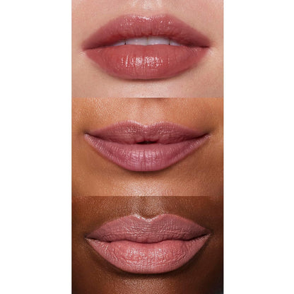 e.l.f. O Face Satin Lipstick, Richly Pigmented, Nourishing & Long - Lasting Creamy Lipstick, Infused With Jojoba, Vegan & Cruelty - Free, Dirty Talk - 7DAY'S