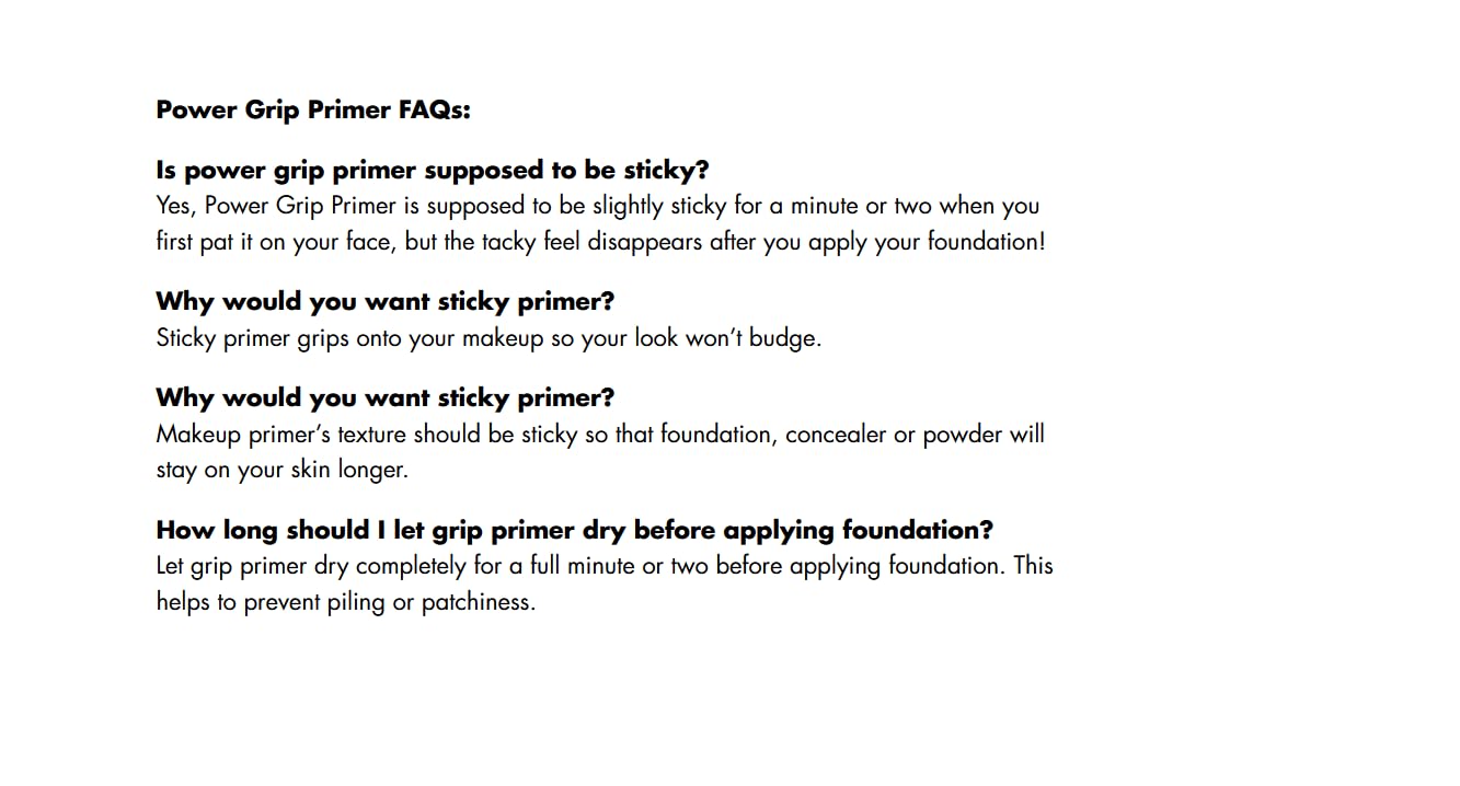 e.l.f. Power Grip Primer, Gel - Based & Hydrating Face Primer For Smoothing Skin & Gripping Makeup, Moisturizes & Primes, 0.811 Fl Oz (24 ml.) - 7DAY'S
