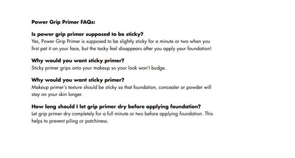 e.l.f. Power Grip Primer, Gel - Based & Hydrating Face Primer For Smoothing Skin & Gripping Makeup, Moisturizes & Primes, 0.811 Fl Oz (24 ml.) - 7DAY'S