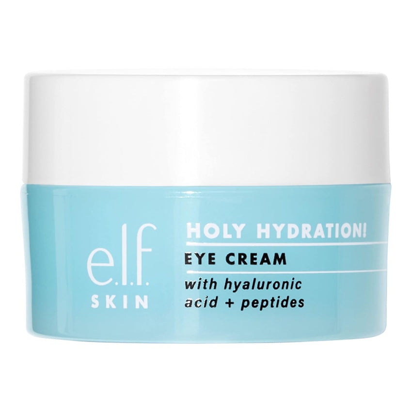 e.l.f. SKIN Holy Hydration! Eye Cream, Rich Hydrating Eye Cream For Minimizing Dark Circles, Infused With Hyaluronic Acid, Vegan & Cruelty - free - 7DAY'S